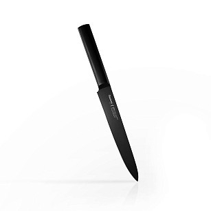 Гастрономический Нож Fissman SHINTO black 20 см (2432)