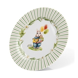 Тарілка Fissman EASTER 19 см порцеляна (16101)