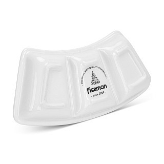 Блюдо Fissman MIRACLE многоугольное 16.5x7.5 см фарфор (16022)