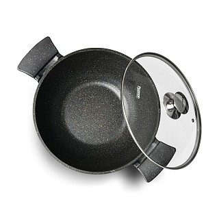Казан Fissman GRANDE 28x13,5см / 6,5л зі скляною кришкою (14320) Казан Fissman GRANDE 28x13,5см / 6,5л зі скляною кришкою (14320)