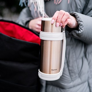 Термос Fissman 800 мл нержавеющая сталь (9848)