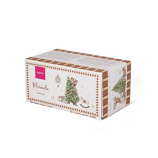 Набор из 2-х кружек Fissman 360 мл MIRACLE фарфор (13748)