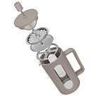 Заварювальний чайник Fissman з поршнем 1000 мл скляна колба (9146)