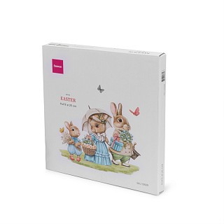 Тарелка Fissman 21 см EASTER фарфор (13689)