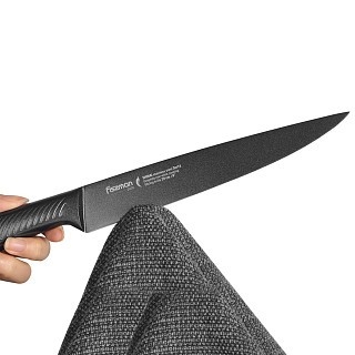 Гастрономічний ніж Fissman SHINAI graphite 20 см (2479) Гастрономічний ніж Fissman SHINAI graphite 20 см (2479)