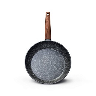 Сковорода для жарки Fissman VESUVIO STONE 24x4,9 см с индукционным дном (4241)