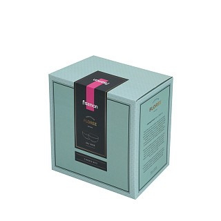 Набор из 2-х мисок Fissman 20 см FLOREE 1600 мл фарфора (3658)