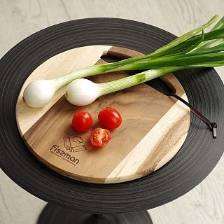 Разделочная доска Fissman 31x1,5 см акация (8037)