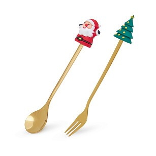 Набор столовых приборов Fissman XMAS 2 нержавеющая сталь (3066)