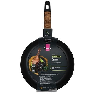 Сковорода Fissman для жарки FEORELLA 26x5,5 см алюминий с антипригарным покрытием (14508)