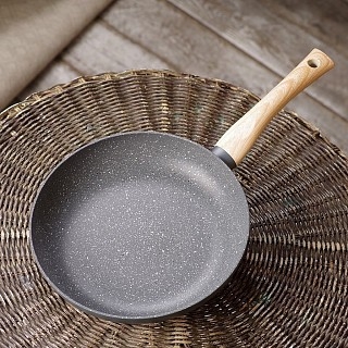 Сковорідка для смаження Fissman LANA 20x4,0 см алюміній з антипригарним покриттям (14493)