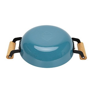 Cотейник Fissman SEAGREEN 24x7 см / 2,5 л з скляною кришкою антипригарним покриттям (4022)