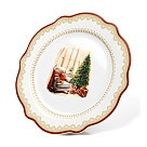 Тарілка Fissman CHRISTMAS EVE 20 см порцеляна (16027)