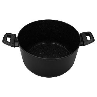 Каструля Fissman 26x13,5 см / 6,5 л ANGELA зі скляною кришкою алюміній з антипригарним покриттям (14608) Каструля Fissman 26x13,5 см / 6,5 л ANGELA зі скляною кришкою алюміній з антипригарним покриттям (14608)