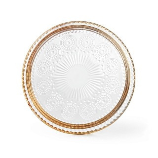 Тарілка Fissman 18 см скло (19098)