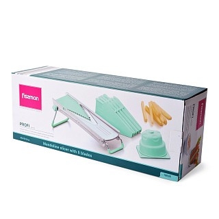 Терка шинкування Fissman 39x15x14 см 5 змінних лез (18636)