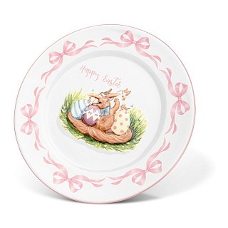 Тарелка Fissman HAPPY EASTER 20 см доломит (0430)
