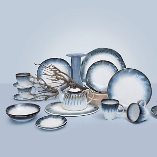 Блюдо сервировочное Fissman 32 см GALACTICA фарфор (13636)