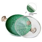 Сковорідка ВОК Fissman MALACHITE 30x9 см (4309)