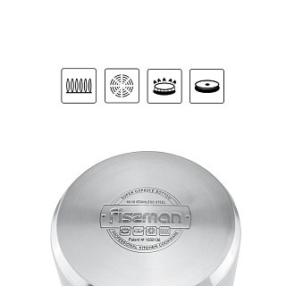 Кивш Fissman LEDA 14x8,5 см / 1,2 л без крышки нержавеющая сталь (5239) Кивш Fissman LEDA 14x8,5 см / 1,2 л без крышки нержавеющая сталь (5239)