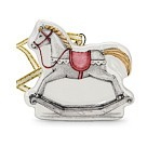 Новорічна ялинкова іграшка Fissman 5,4х5 см доломіт (0396)