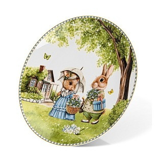 Тарілка Fissman EASTER 20 см порцеляна (16097)