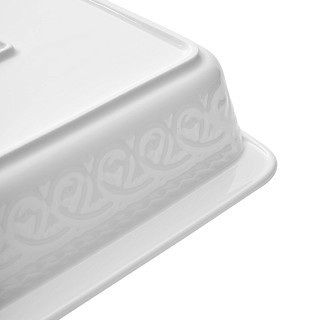 Форма для запікання Fissman квадратна PARMIGIANO 284х244х55 см / 20 л порцеляна (13704)