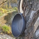 Сковорідка ВОК Fissman BLACK COSMIC 24x7 см (4344)