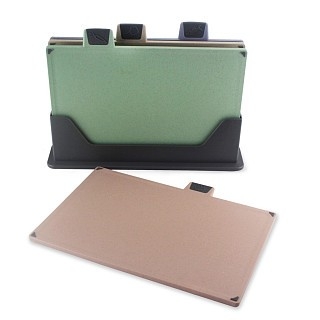 Набір з 4-х обробних дошок Fissman 30х22,5 см (8049)