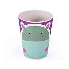 Стакан для дітей бамбукове волокно Fissman 300 мл Бегемот (8864)