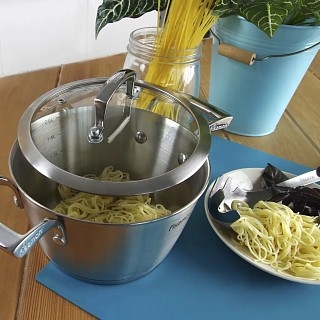 Каструля Fissman MILLENIUM 20x12 см / 3,2л зі скляною кришкою (5363) Каструля Fissman MILLENIUM 20x12 см / 3,2л зі скляною кришкою (5363)