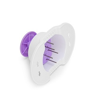 Овощерезка с теркой и контейнером Fissman 27x12x8 см - набор из 11 предметов нержавеющей стали (18643)