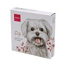 Тарелка Fissman DOGS 15 см фарфор (16080)