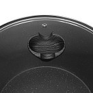 Каструля Fissman 24x11 см /4,2 л ANGELA зі скляною кришкою алюміній з антипригарним покриттям (14607)