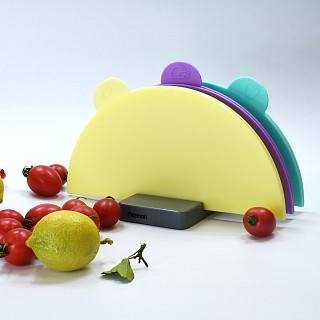 Набор разделочных досок Fissman 28х28 см 3 доски сложных (8008)