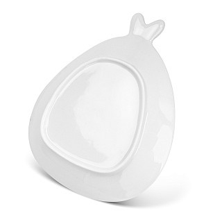 Блюдо овальное Fissman HAPPY EASTER 22,5х18,5 см доломит (0441)