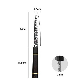 Універсальний ніж Fissman KENSEI BOKUDEN 14 см сталь AUS-8 (2557)