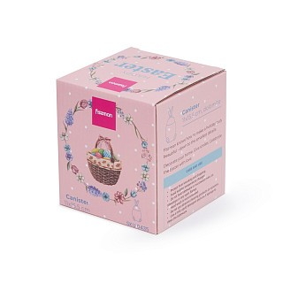Банка для зберігання Fissman HAPPY EASTER 11х15,5 см доломіт (0435)