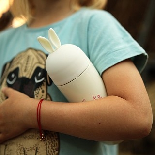 Термос детский для чая Fissman 280 мл Кролик (9760)