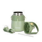 Термос Fissman 800 мл, колір зелений нержавіюча сталь (9863)