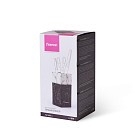 Підставка для кухонних ножів та ножиць Fissman11x11x23см МАРМУР (2878)