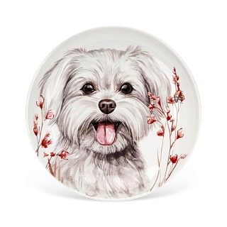 Тарелка Fissman DOGS 15 см фарфор (16080)