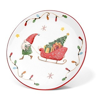 Тарілка Fissman 20 см доломіт (0383)