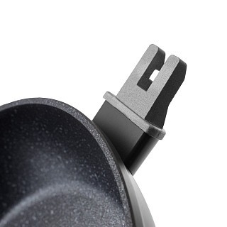 Сковорідка Fissman для смаження CAPELLA 24x5 см зі знімною ручкою (14964)