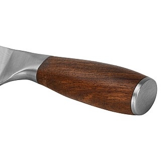 Кухонна сокира Fissman FENRIR з дамаським візерунком 20 см X30Cr13 сталь (12051)