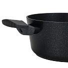 Каструля Fissman FERRO 22x10,5 см / 3,36 л зі скляною кришкою алюміній з антипригарним покри (14524)