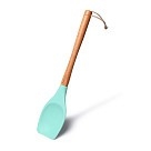 Сервірувальна ложка Fissman 32 см з деревяною ручкою (1406)