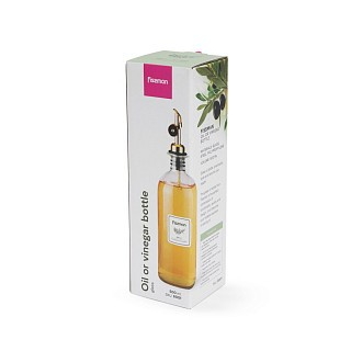 Пляшка для олії та оцту Fissman 500 мл скло (6001)