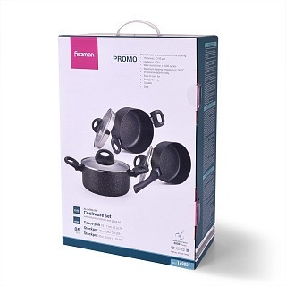 Набор посуды Fissman PROMO 6 предметов (14992) Набор посуды Fissman PROMO 6 предметов (14992)