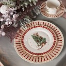 Тарелка Fissman 20 см MIRACLE фарфор (13753)